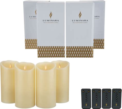 5 LC8040 20 Add sparkle to your holiday d&233;cor with our Luminara Set of (2) 6 Glitter wish candles, Treasure candles, beeswax candles, and more Non-toxic Dripless Smokeless Includes clear food-safe candle holders, and made using non toxic food safe glitter Creative Converting Creative Converting. . Luminara candles on qvc